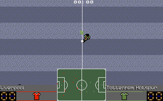 Gazza II (Atari ST) screenshot: Match start