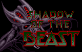 Shadow of the Beast (Lynx) screenshot: Title screen