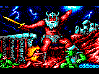 Stormlord (Amstrad CPC) screenshot: Title