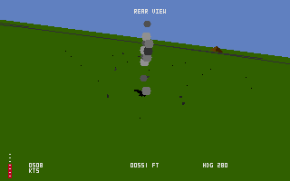Strike Aces (Amiga) screenshot: Ground target destroyed!