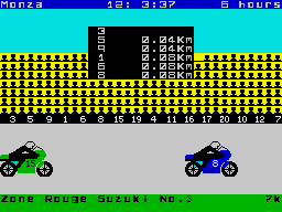 Endurance (ZX Spectrum) screenshot: Problem