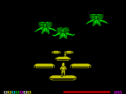 Twister: Mother of Charlotte (ZX Spectrum) screenshot: Game start