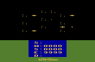 Starmaster (Atari 2600) screenshot: Game 4 (StarMaster) selected