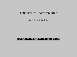 Jumping Jack (ZX Spectrum) screenshot: Loading screen