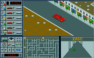Chicago 90 (Atari ST) screenshot: As a gangster