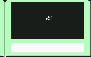 ZorkQuest: Assault on Egreth Castle (Commodore 64) screenshot: The End