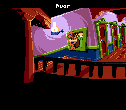 Scooby-Doo Mystery (Genesis) screenshot: Quickly into the dumbwaiter