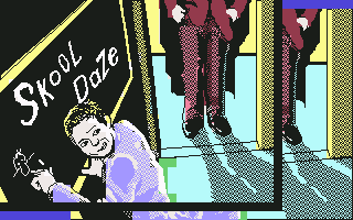 Skool Daze (Commodore 64) screenshot: Title screen
