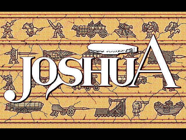 Joshua (FM Towns) screenshot: Title screen
