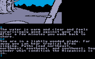 Treasure Island (Atari ST) screenshot: Glade.