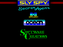 Sly Spy: Secret Agent (ZX Spectrum) screenshot: Loading screen