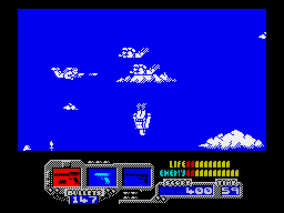 Sly Spy: Secret Agent (ZX Spectrum) screenshot: Shooting