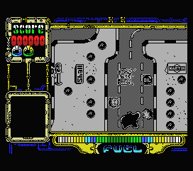 Rock'N Roller (MSX) screenshot: CRASH!