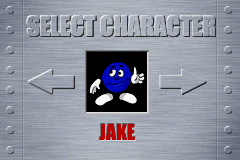 Snood (Game Boy Advance) screenshot: Pick your character