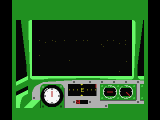 The Dam Busters (MSX) screenshot: Control center