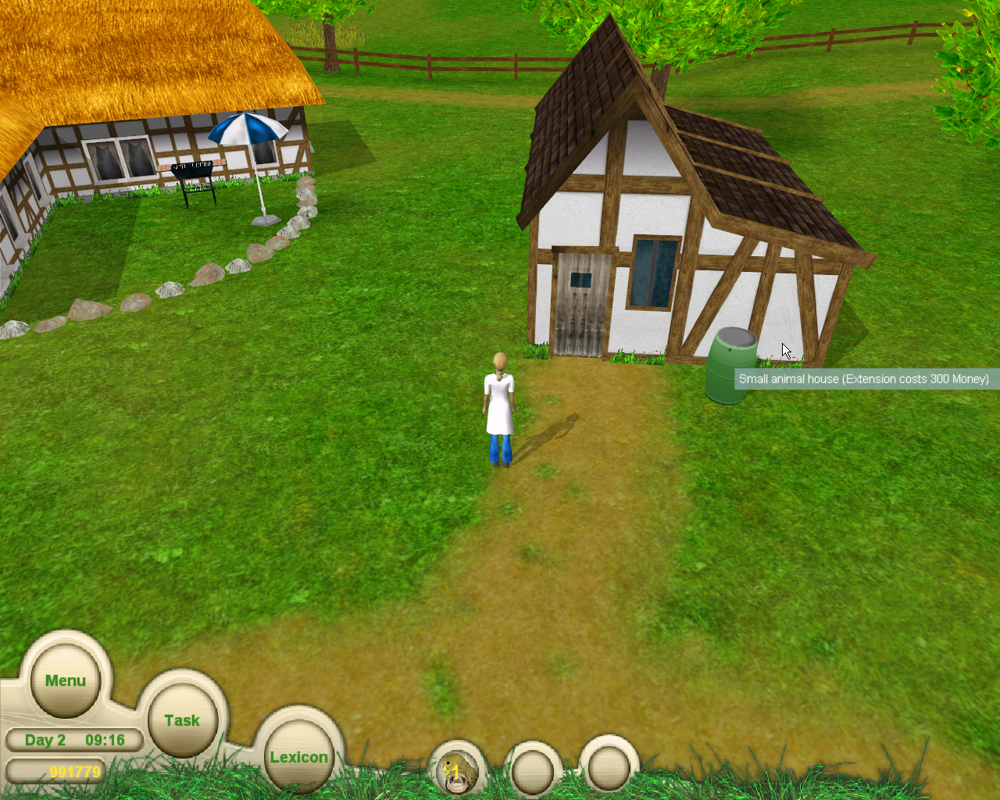 Paws & Claws: Pet Vet (Windows) screenshot: The Small Animal House in it's first stage.