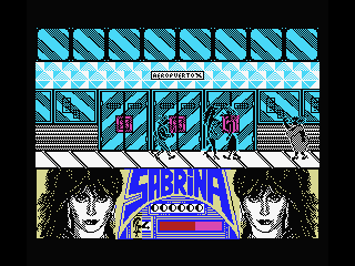Sabrina (MSX) screenshot: Locker room