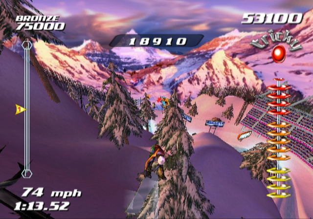 Screenshot Of Ssx Tricky Gamecube Mobygames