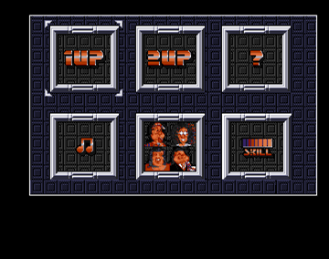 Zyconix (Amiga) screenshot: Select