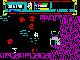 Screenshot of Starquake (ZX Spectrum, 1985) - MobyGames