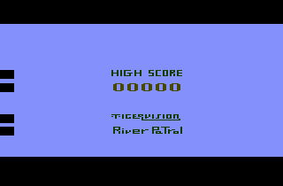 River Patrol (Atari 2600) screenshot: Title screen