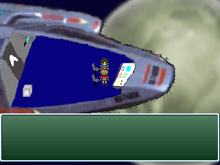 Star Trek: Die Verlorenen (Windows) screenshot: The Galen is trying to land on this planet