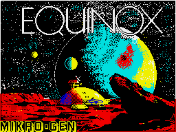 Equinox (ZX Spectrum) screenshot: Loading screen