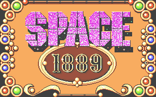 Space 1889 (Atari ST) screenshot: Title screen