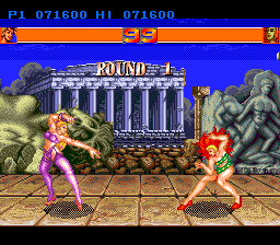 Strip Fighter II (TurboGrafx-16) screenshot: Get ready girl