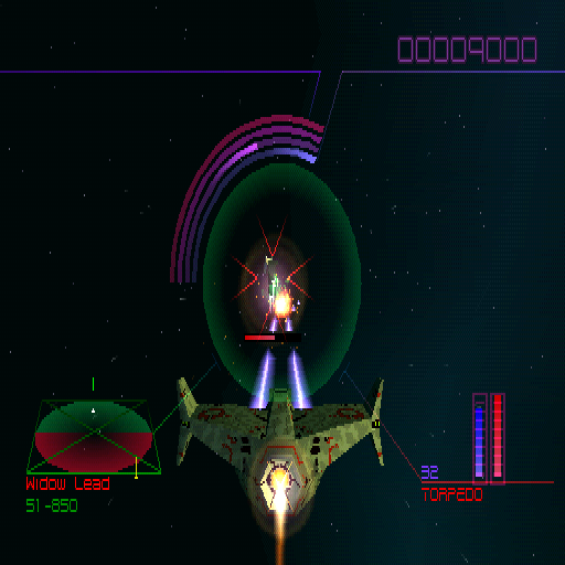 Blast Radius (PlayStation) screenshot: Last target