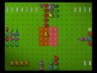 Screenshot of Zoop (PlayStation, 1995) - MobyGames