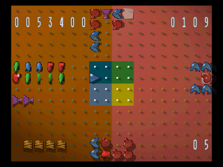 Zoop (PlayStation) screenshot: Fifth level