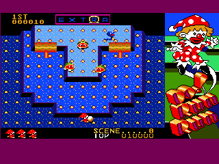 Do! Run Run (Amiga) screenshot: Beginning of the game.