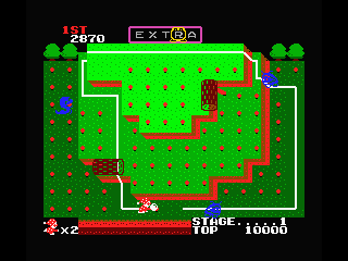 Do! Run Run (MSX) screenshot: Connect the line...