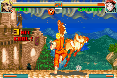 Screenshot of Super Street Fighter II: Turbo Revival (Game Boy Advance,  2001) - MobyGames