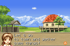 Monster Rancher Advance (Game Boy Advance) screenshot: Meet Aroma