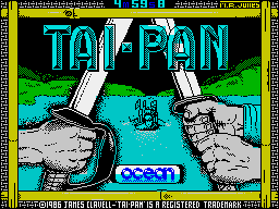 Tai-Pan (ZX Spectrum) screenshot: Loading screen