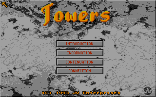 Towers: Lord Baniff's Deceit (Atari ST) screenshot: Title screen