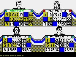 Bob's Full House (ZX Spectrum) screenshot: This is an easy one
