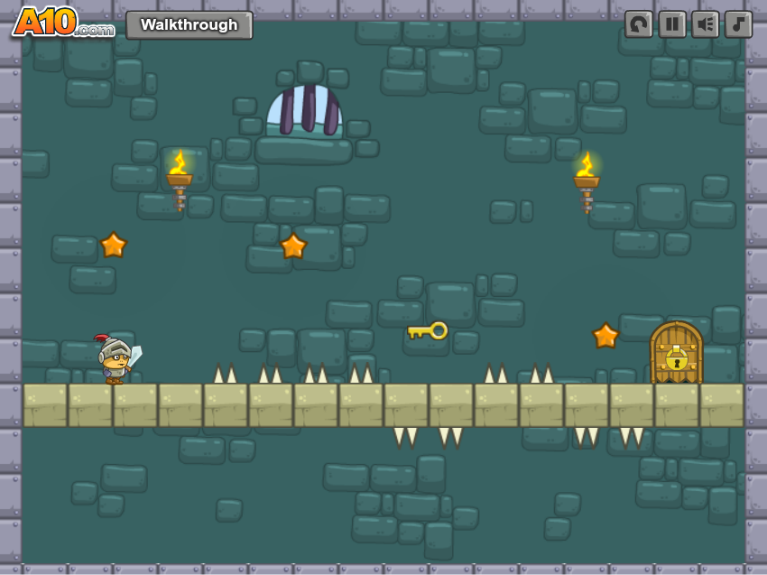 Screenshot of Reverse Boots (Browser, 2013) MobyGames