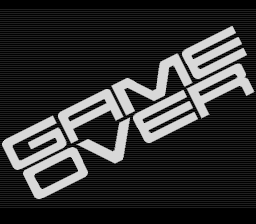 Lotus: The Ultimate Challenge (Genesis) screenshot: Game Over