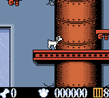 Disney's 102 Dalmatians: Puppies to the Rescue (Game Boy Color) screenshot: Starting location of Factory Floor 1.