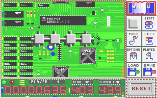 Booly (Atari ST) screenshot: Level 1 done