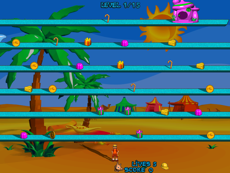 Foxy Jumper (Windows) screenshot: Start pack 3