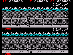 Boot Camp (ZX Spectrum) screenshot: On your marks