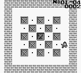 Boxxle II (Game Boy) screenshot: This is just as difficult as it looks.
