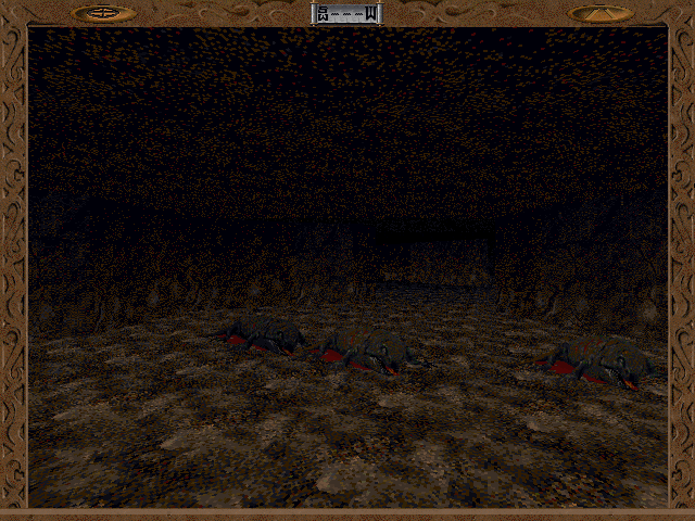 Betrayal in Antara (Windows 3.x) screenshot: One of the game's very few dungeons - an optional cave