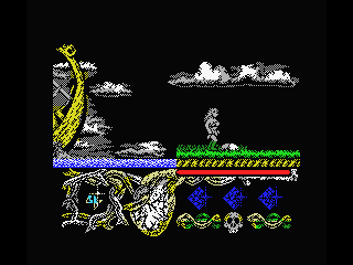 Hundra (MSX) screenshot: Let's go