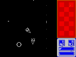 Hyperbowl (ZX Spectrum) screenshot: Quick control needed here