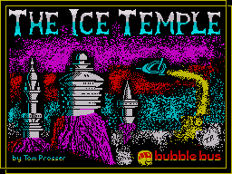 The Ice Temple (ZX Spectrum) screenshot: Loading screen